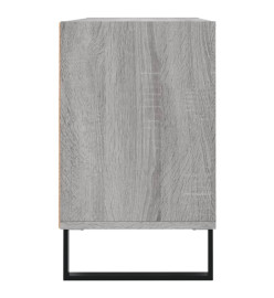 Meuble TV sonoma gris 103,5x30x50 cm bois d'ingénierie