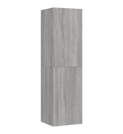 Meubles TV muraux 2 pcs Sonoma gris 30,5x30x110 cm