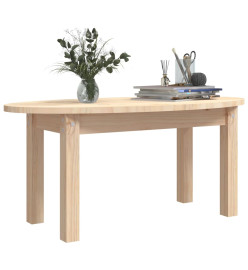 Table basse 80x40x35 cm Bois massif de pin