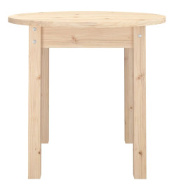 Table basse Ø 45x40 cm Bois massif de pin