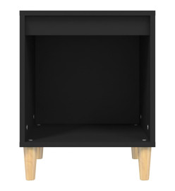 Tables de chevet 2 pcs Noir 40x35x50 cm