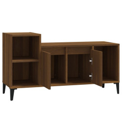 Meuble TV Chêne marron 100x35x55 cm Bois d'ingénierie