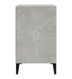 Armoire à chaussures Gris béton 102x36x60 cm Bois d'ingénierie