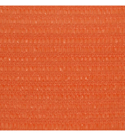 Voile d'ombrage 160 g/m² Orange 2x4 m PEHD