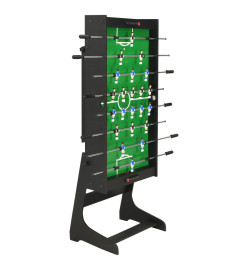 Table de football pliante 121 x 61 x 80 cm Noir