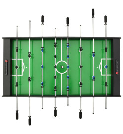 Table de football pliante 121 x 61 x 80 cm Noir