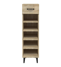 Armoire à chaussures Chêne Sonoma 30x35x105cm Bois d'ingénierie