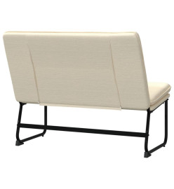 Banc Crème 100x75x76 cm Tissu