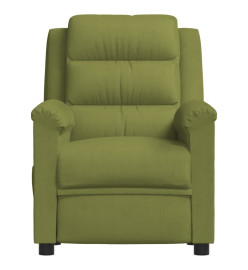 Fauteuil de massage Vert clair velours