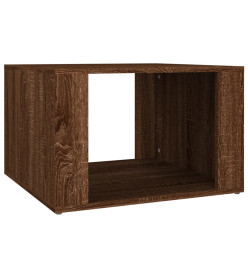 Table de chevet Chêne marron 57x55x36 cm Bois d'ingénierie