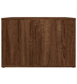 Table de chevet Chêne marron 57x55x36 cm Bois d'ingénierie