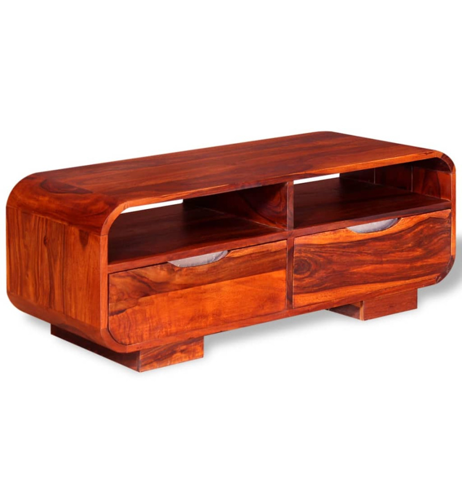 Table basse Bois massif de Sesham 90 x 40 x 35 cm