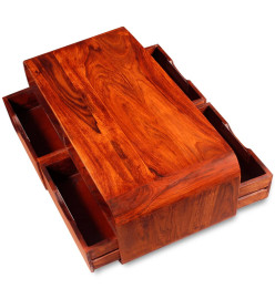 Table basse Bois massif de Sesham 90 x 40 x 35 cm