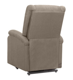 Fauteuil de massage Taupe Tissu