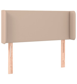 Tête de lit avec oreilles Cappuccino 103x16x78/88 cm Similicuir