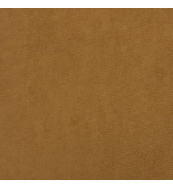 Panneaux muraux 12 pcs Marron 90x15 cm Velours 1,62 m²