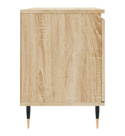 Meuble TV chêne sonoma 104x35x50 cm bois d'ingénierie