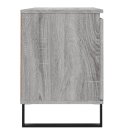 Meuble TV sonoma gris 104x35x50 cm bois d'ingénierie