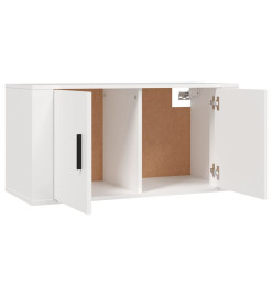 Meubles TV muraux 3 pcs blanc 80x34,5x40 cm