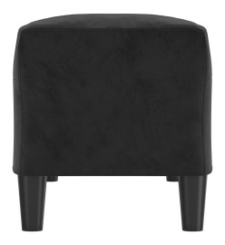 Banc Noir 100x35x41 cm Velours