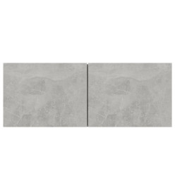 Meubles TV 3 pcs Gris béton Aggloméré