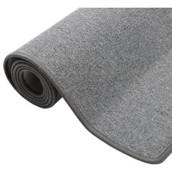 Tapis de couloir Gris foncé 80x200 cm