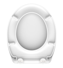 SCHÜTTE Siège de toilette WHITE duroplast