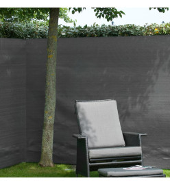 Nature Brise-vue de jardin PE 1,2 x 5 m Anthracite