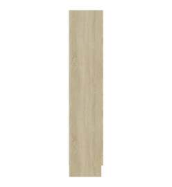 Armoire à vitrine Chêne sonoma 82,5x30,5x150 cm Aggloméré