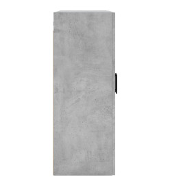 Armoires murales 2 pcs gris béton 69,5x34x90 cm