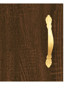 Armoires murales 2 pcs chêne marron 69,5x34x90 cm