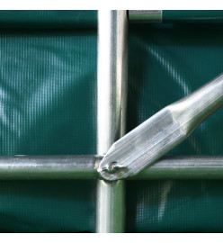 Tente de garage PVC 1,6x2,4 m Vert