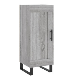 Buffet haut Sonoma gris 34,5x34x180 cm Bois d'ingénierie