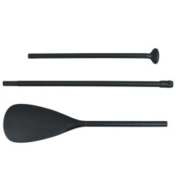 Pagaie de SUP 215 cm Aluminium Noir