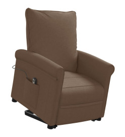 Fauteuil Marron Tissu