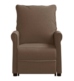 Fauteuil Marron Tissu