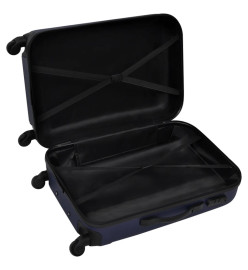 Valise rigide 3 pièces Bleu 45,5/55/66 cm