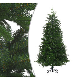 Arbre de Noël artificiel avec LED et boules Vert 180 cm PVC PE