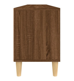 Meuble TV chêne marron 150x30x44,5 cm bois d'ingénierie