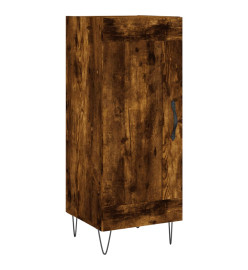 Buffet Chêne fumé 34,5x34x90 cm Bois d'ingénierie