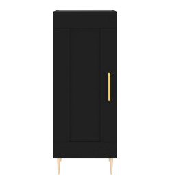 Buffet Noir 34,5x34x90 cm Bois d'ingénierie