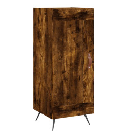 Buffet Chêne fumé 34,5x34x90 cm Bois d'ingénierie