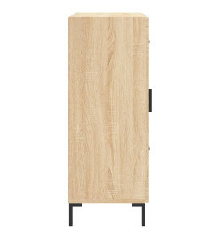 Buffet chêne sonoma 69,5x34x90 cm bois d'ingénierie