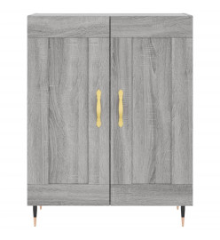 Buffet sonoma gris 69,5x34x90 cm bois d'ingénierie