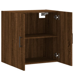 Armoire murale chêne marron 60x31x60 cm bois d'ingénierie