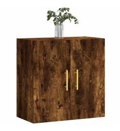 Armoire murale chêne fumé 60x31x60 cm bois d'ingénierie
