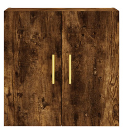 Armoire murale chêne fumé 60x31x60 cm bois d'ingénierie
