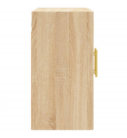 Armoire murale chêne sonoma 60x31x60 cm bois d'ingénierie