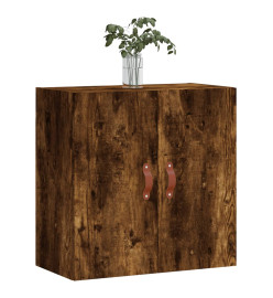 Armoire murale chêne fumé 60x31x60 cm bois d'ingénierie