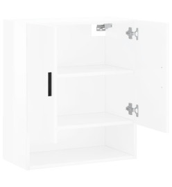 Armoire murale Blanc brillant 60x31x70 cm Bois d'ingénierie